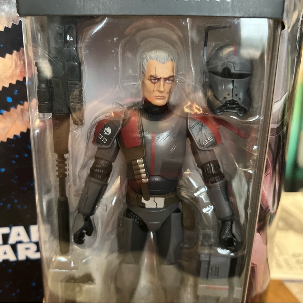 This Hasbro Star Wars The Black Series Crosshair 6" Action Figure MINT IN BOX